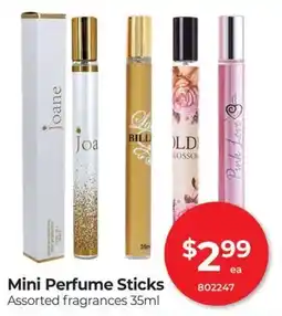 Red Dot Mini Perfume Sticks Assorted fragrances offer