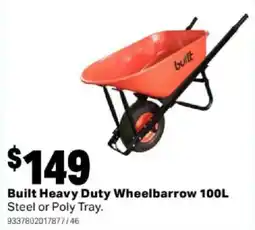 Mitre 10 Built Heavy Duty Wheelbarrow offer