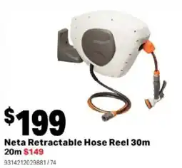 Mitre 10 Neta Retractable Hose Reel 30m offer