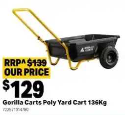 Mitre 10 Gorilla Carts Poly Yard Cart offer