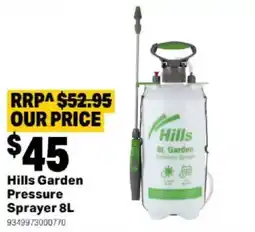 Mitre 10 Hills Garden Pressure Sprayer 8L offer