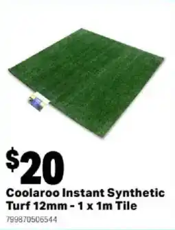 Mitre 10 Coolaroo Instant Synthetic Turf 12mm offer