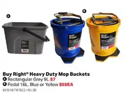 Mitre 10 Buy Right Heavy Duty Mop Buckets offer