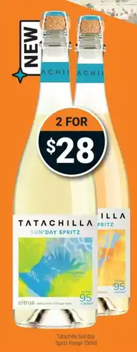 Super Cellars Tatachilla Sun'day Spritz Range offer