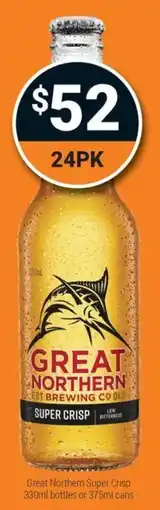 Super Cellars Great Northern Super Crisp offer