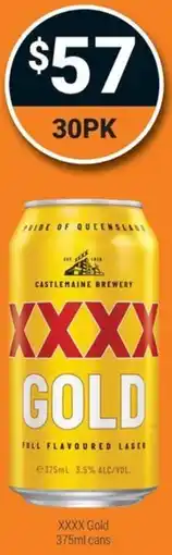 Super Cellars XXXX Gold offer