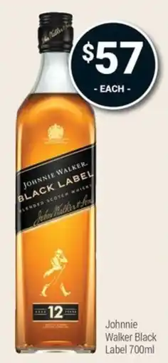 Super Cellars Johnnie Walker Black Label offer