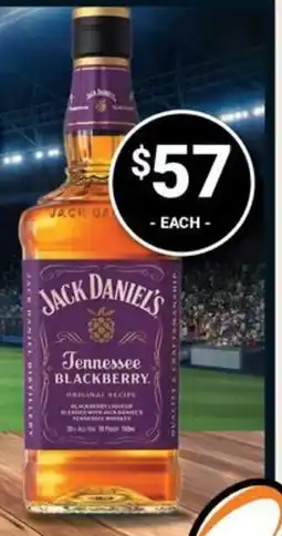 Super Cellars Jack Daniel's Tennessee Blackberry offer