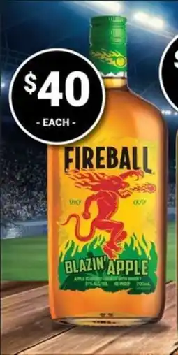 Super Cellars Fireball Blazin' Apple offer