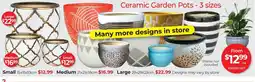Red Dot Ceramic Garden Pots offer