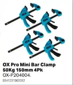 Mitre 10 OX Pro Mini Bar Clamp offer