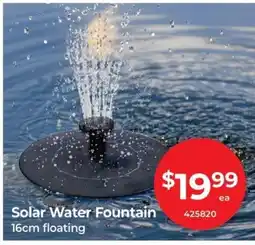 Red Dot Solar Water Fountain offer