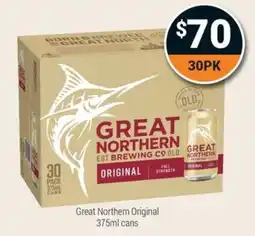 Super Cellars Great Northern Original offer