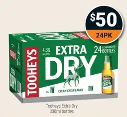 Super Cellars Tooheys Extra Dry offer