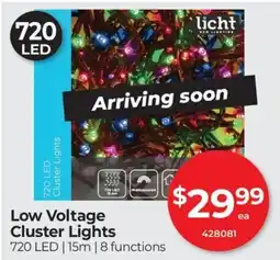 Red Dot licht Low Voltage Cluster Lights offer