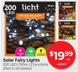 Red Dot licht Solar Fairy Lights offer