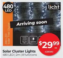 Red Dot licht Solar Cluster Lights offer