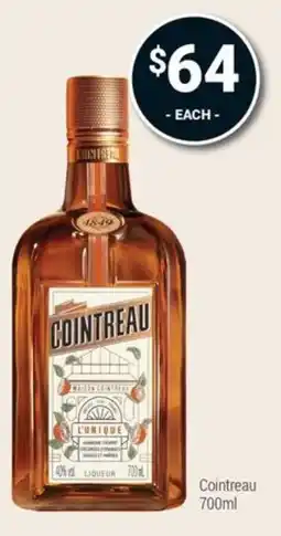 Super Cellars Cointreau offer