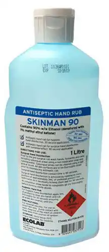 Henry Schein Ecolab Skinman 90 Antiseptic Surgical Hand Rub Bottle offer