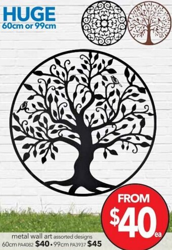 Cheap as Chips Metal Wall Art offer