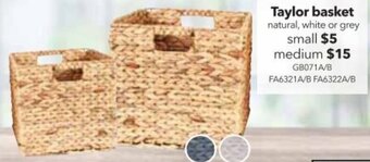 Cheap as Chips Taylor Basket Small offer