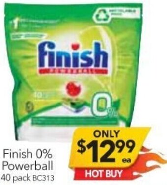 Cheap as Chips Finish 0% Powerball offer