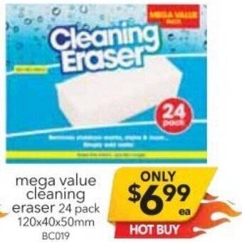 Cheap as Chips Mega Value Cleaning Eraser offer