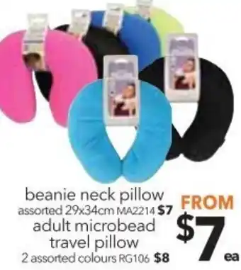Cheap as Chips Beanie Neck Pillow offer