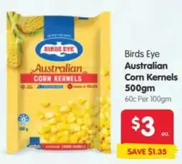 Spar Birds Eye Australian Corn Kernels offer