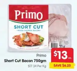 Spar Primo Short Cut Bacon offer