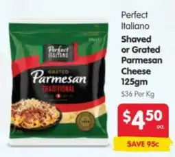 Spar Perfect Italiano Grated Parmesan Traditional offer