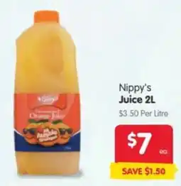 Spar Nippy's Juice offer