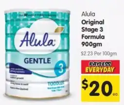 Spar Alula Original Stage 3 Formula offer