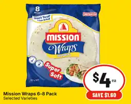 IGA Mission Wraps offer