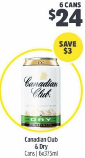 Canadian Club & Dry