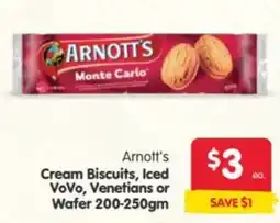 Spar Arnott's Cream Biscuits offer