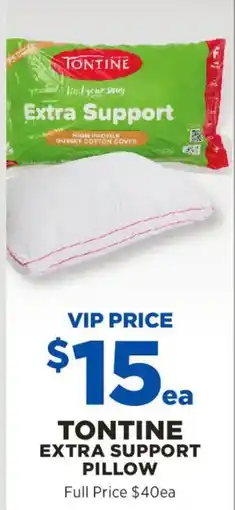 Spotlight Tontine Extra Support Pillow offer