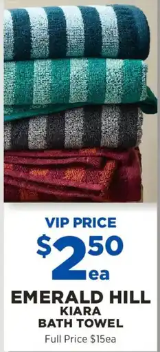 Spotlight Emerald Hill Kiara Bath Towel offer