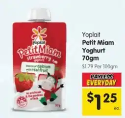 Spar Yoplait Petit Miam Yoghurt offer