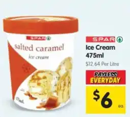 Spar SPAR salted caramel ice cream offer