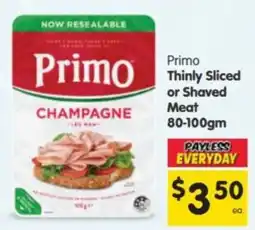 Spar Primo Champagne Leg Ham offer