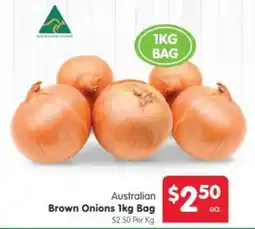 Spar Australian Brown Onions offer