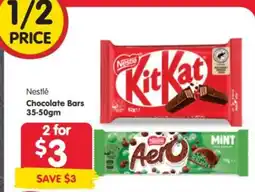 Spar Nestlé Chocolate Bars offer