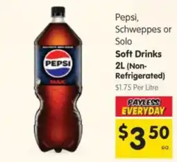 Spar Pepsi Soft Drinks offer