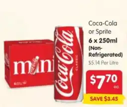 Spar Coca-Cola Classic offer