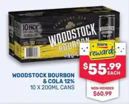 SipnSave Woodstock Bourbon & Cola offer