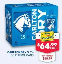 SipnSave Carlton Dry 3.5% offer
