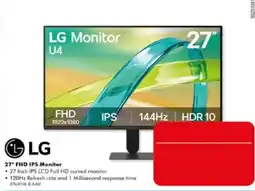 The Good Guys LG 27" FHD IPS Monitor offer