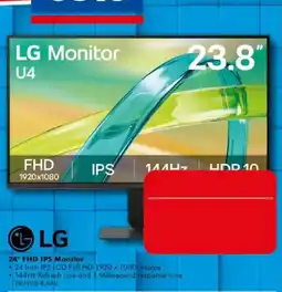 The Good Guys LG 24" FHD IPS Monitor offer