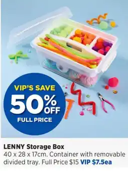 Spotlight Lenny Storage Box offer